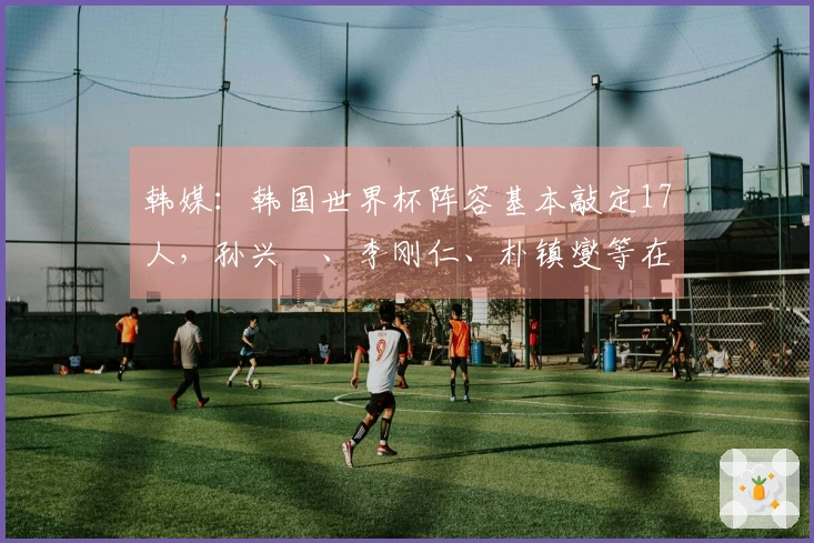 韩媒：韩国世界杯阵容基本敲定17人，孙兴慜、李刚仁、朴镇燮等在列