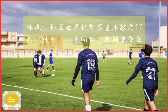 韩媒：韩国世界杯阵容基本敲定17人，孙兴慜、李刚仁、朴镇燮等在列