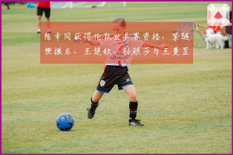 陈幸同获得伦敦世乒赛资格，紧随樊振东、王楚钦、孙颖莎与王曼昱之后